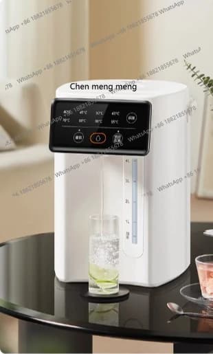 Electric kettle, constant temperature for smart home, stainless steel integrated hot water dispenser