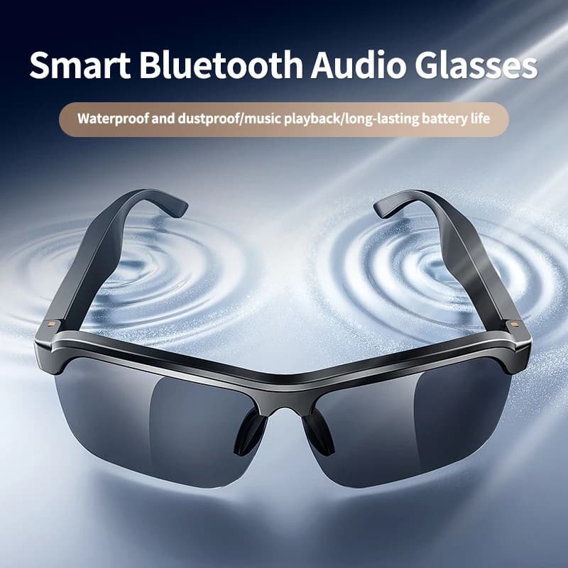 8K AI smart glasses with 100MP camera GPT Touch sports sunglasses Bluetooth Video Music player for men Woman 2025 New