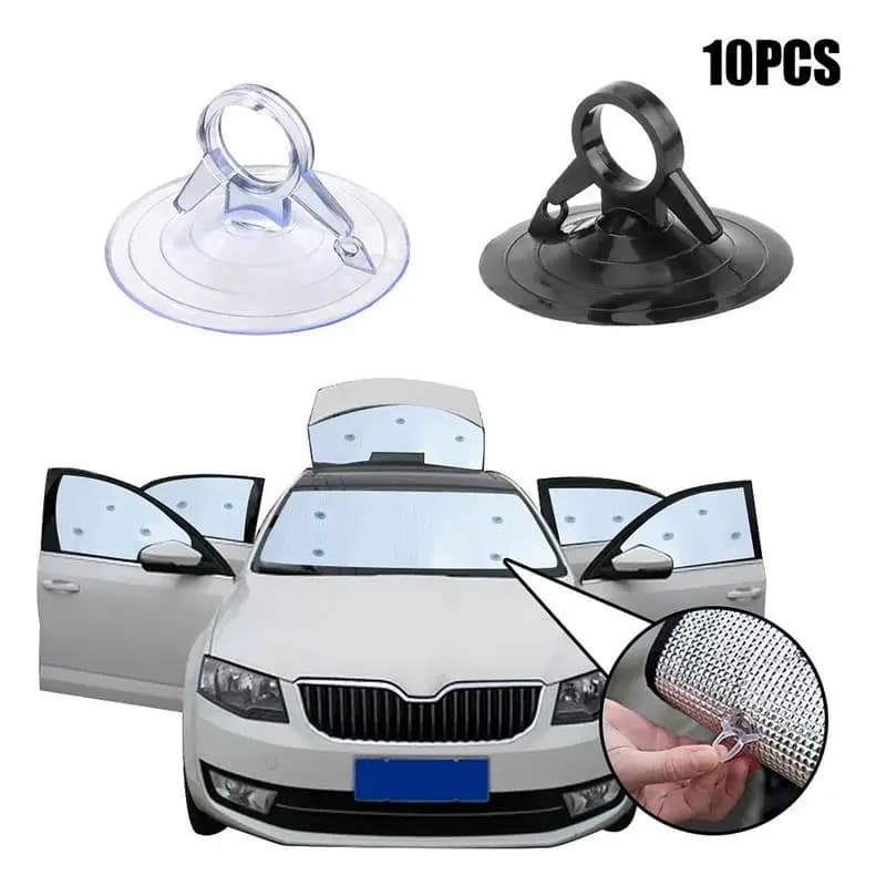 10 pz auto ventosa ganci parabrezza auto parasole ventose piccolo PVC ventosa finestra auto ventosa accessori auto 4.5CM