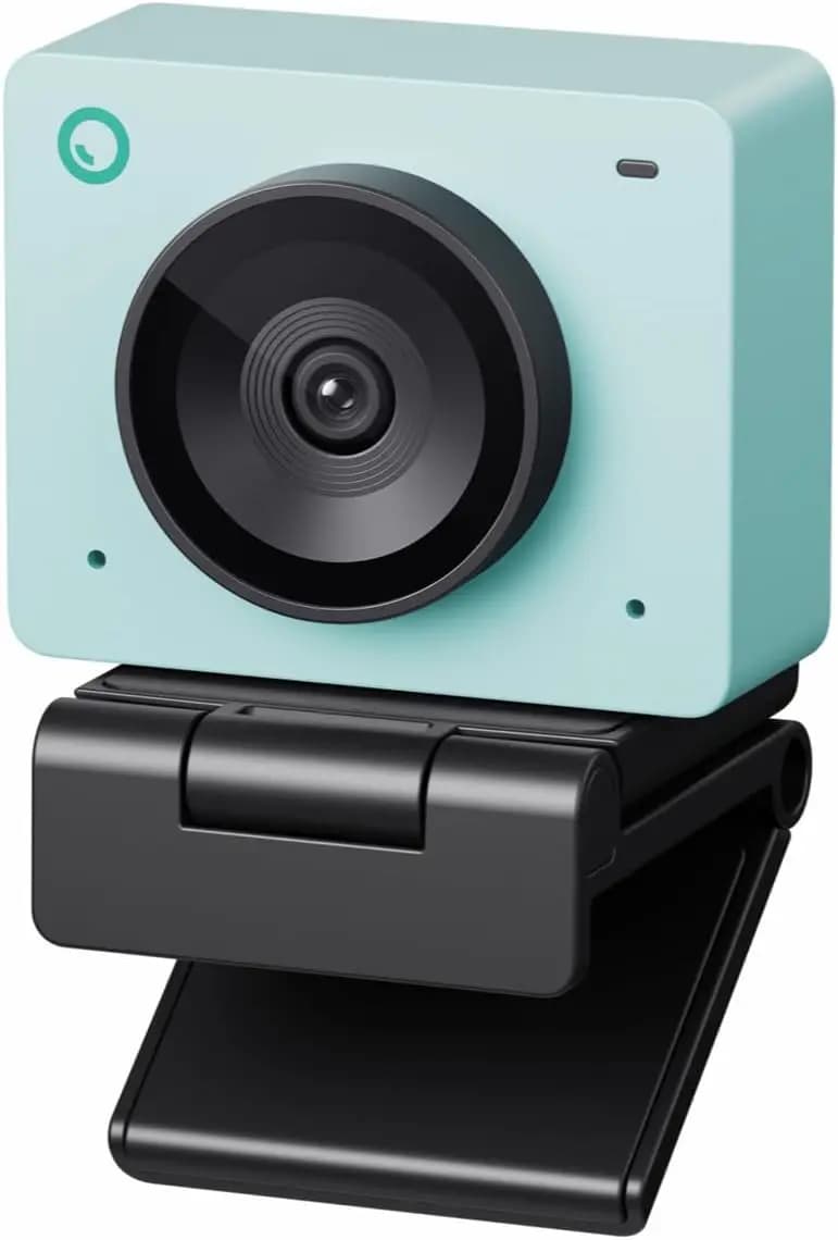 Webcam 1080P 100FPS con Inquadratura AI e Controllo Gestuale per PC, Laptop, Riunioni