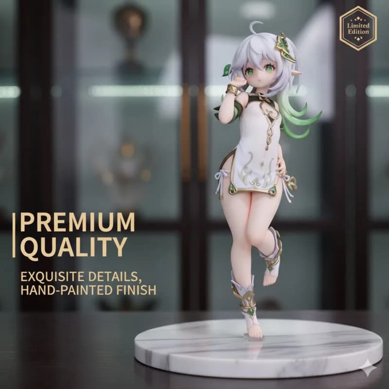 Nahida 3D Ready Made Genshin Impact Gk Stampa con stampo bianco Nahida Personaggio del gioco Kit in edizione limitata Statua Modello Figurina Regalo