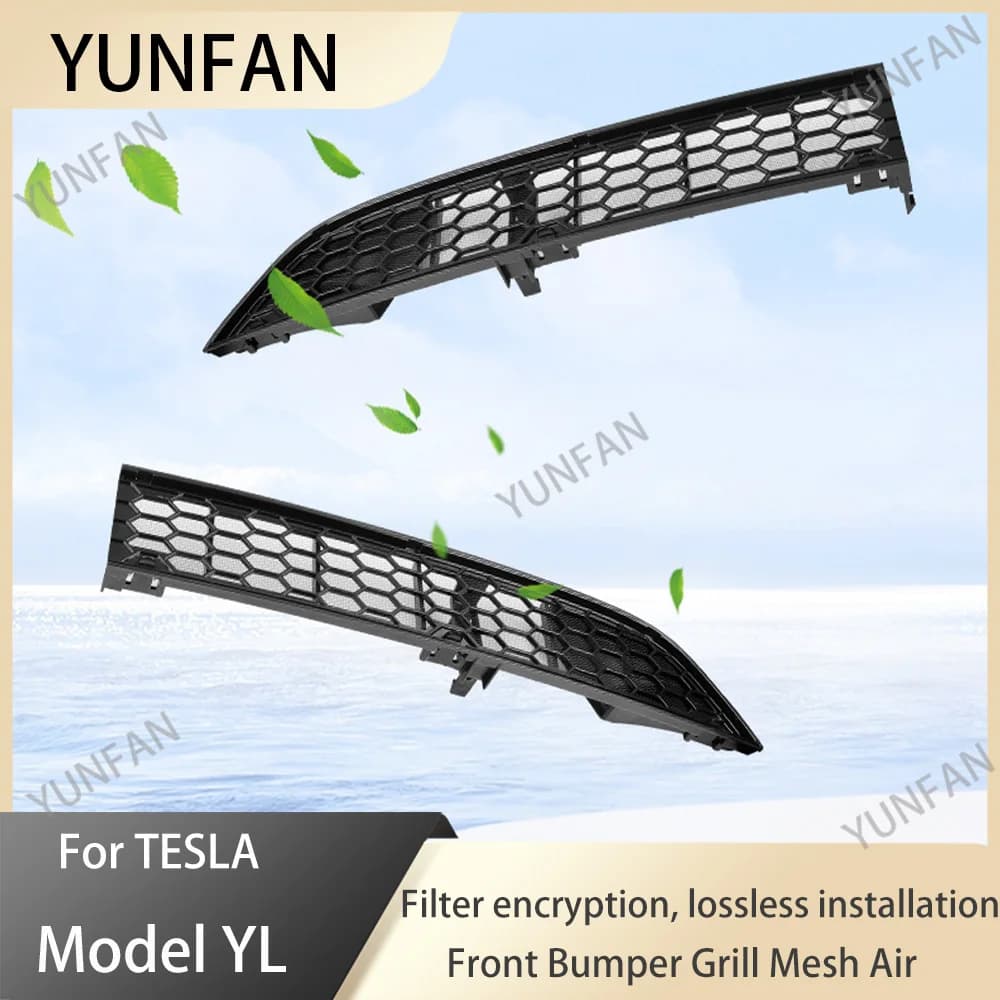 Anti-Dust Insect Screen 2026 For Tesla Model YL Front Bumper Inner Vent Protector Accessories