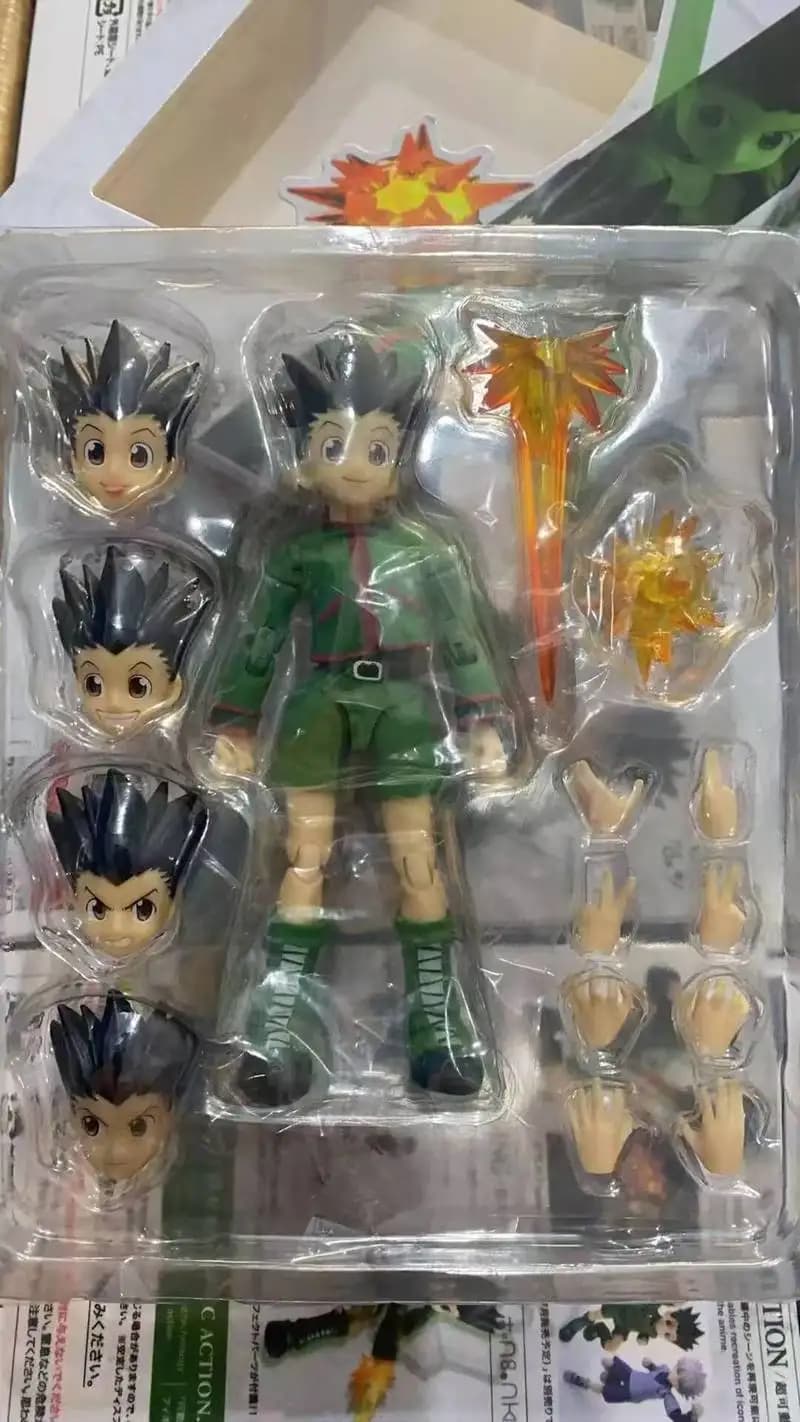 Nuovissimo Kit Modello Completo Action Figure Gon di Hunter X Hunter, Giocattolo Anime Super Articolato, Regalo per Ragazzi