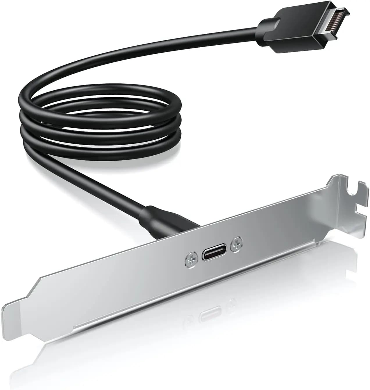 20Gb USB 3.2 Gen 2x2 USB-C Front Panel Type-C Adapter, Motherboard Header Extension Cable, USB-C to USB3.2 Type-E Key-A 20-Pin