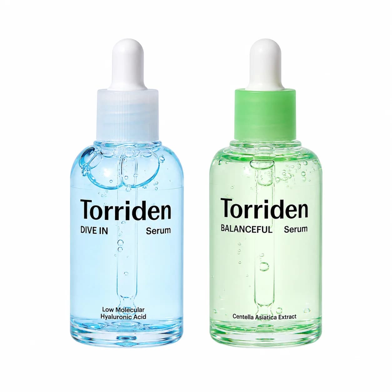 Torriden DIVE‑IN Siero all'acido ialuronico a basso peso molecolare 50ml, idratante leggero e a lunga durata, skincare coreano per idratare il trucco