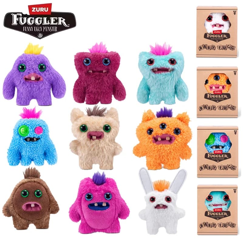 Nuovo Fuggler Baby Fugg Serie 4a Generazione Mini Morbido Peluche Bambola Denti Mostro Brutto Carino Divertente Giocattolo Caldo Chlidren Regali Di Natale