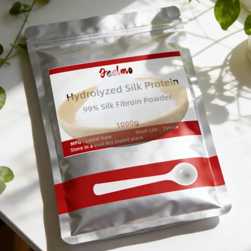 Hydrolyzed Silk Protein Powder ,silk Fibroin For Moisturizing, Brightening And Improving Skin Perception