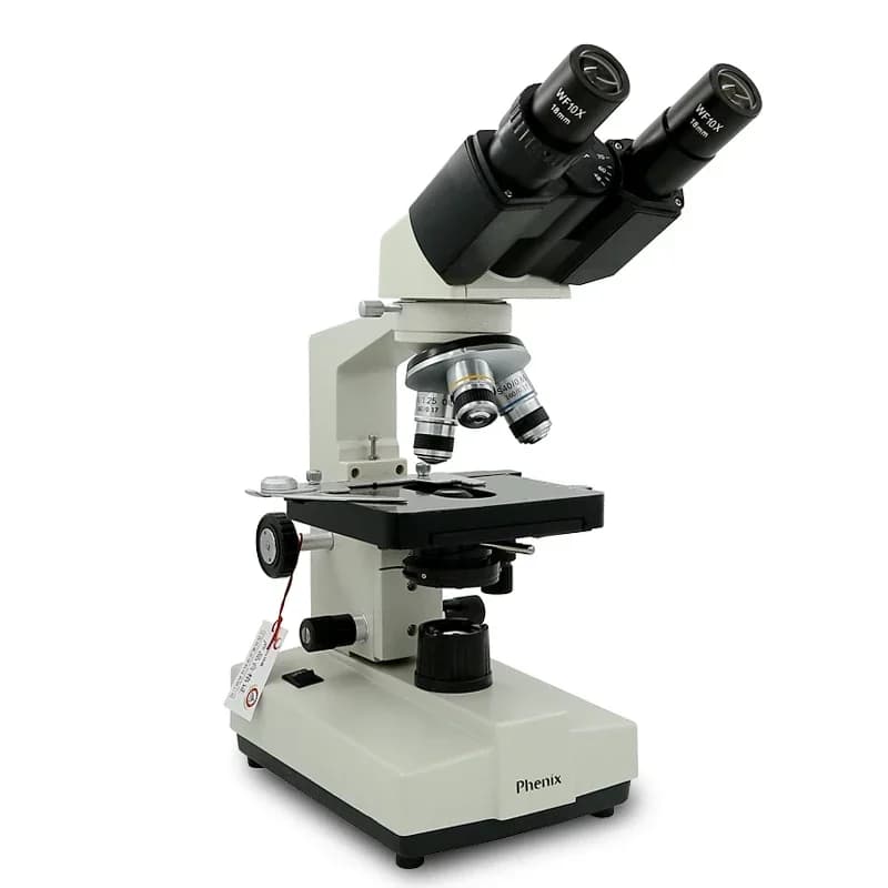 Nuovo 220v binoculare professionale ottico biologico microscopia studenti rilevamento medico sperimentale allevamento