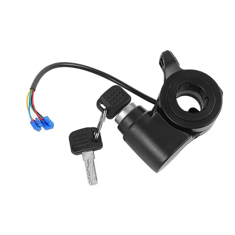 A99I-For Kukirin A1/G2 Max/G2 Pro Electric Scooter With Integrated Throttle Switch Ignition Lock Replacement Part With Key Inclu
