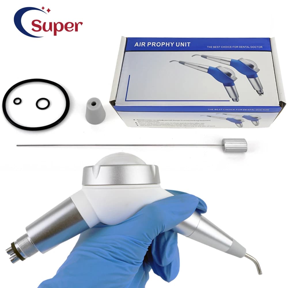 Attrezzatura dentale Lucidatore ad aria Sbiancamento dei denti Profilascia ad aria Easy Jet Igiene orale Lucidatura Strumento per odontoiatria