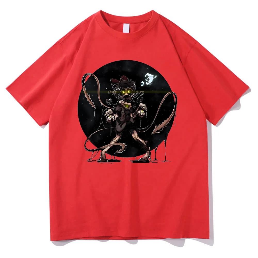T-shirt in cotone unisex Murder Drones Top Manga Y2K T-shirt estiva Harajuku T-shirt estetica scura Comodi vestiti a maniche corte