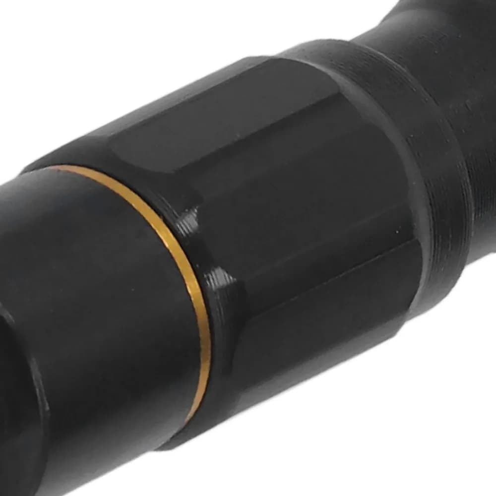 2 Pezzi Connettore per Rod Pod in Lega di Alluminio, Vite da 8MM, Connettore Monopezzo per Canna da Pesca, Leggero, 3 Colori, Connettore per Guadino