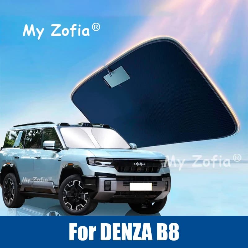 Per DENZA B8 Leopard 8 2025 2026 Auto Parabrezza Parasole Copertura Protezione Anti UV Accessori Pieghevoli