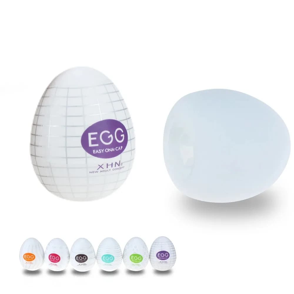 Vibrant Egg for Pen Massage, Glande Exercise Stimulator, Elastic Adult Masturbator