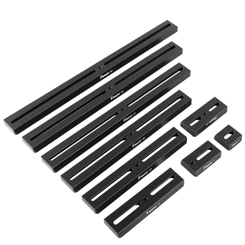 Piastra a coda di rondine 40/70/100/150/220/300/360/400/450mm per cannocchiale guida telescopico