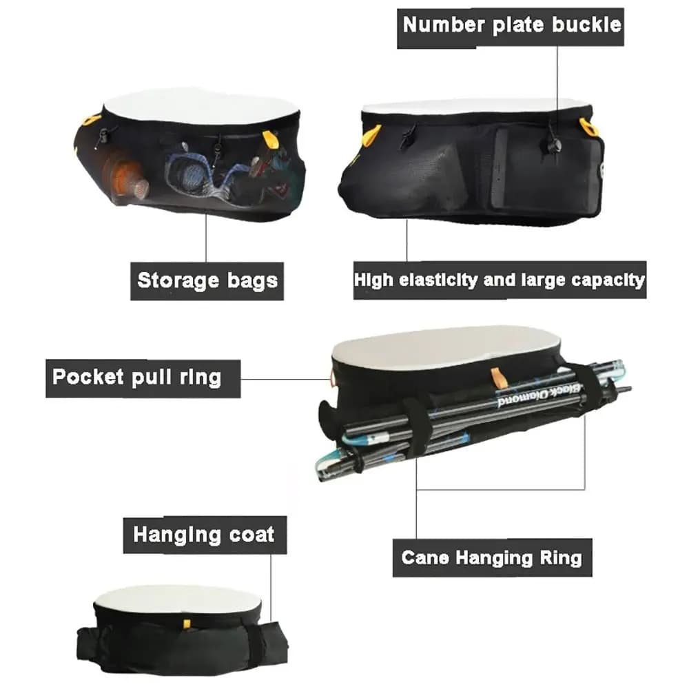 1 Piece New Sporty Waist Bag for Running and Cycling, Baby Carrier Phone Hidden for Men and Women