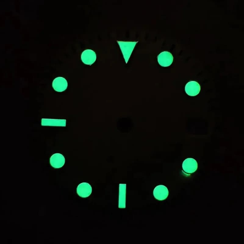 PHILE Dial without logo 28,5 mm for NH35/36/4R/7S Core Night Glow suitable for men and women