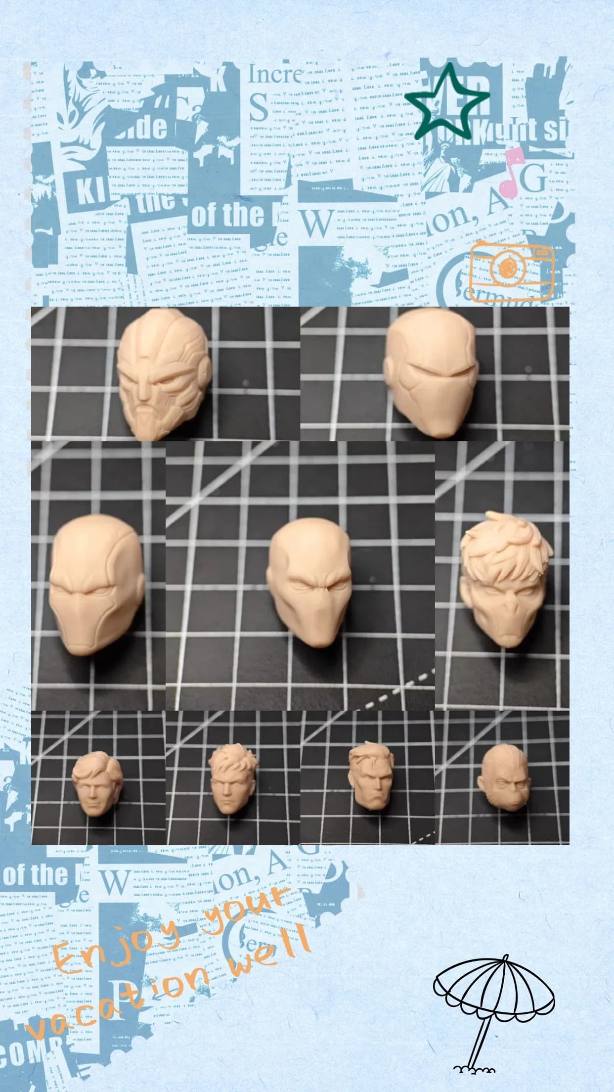 【Non verniciato】Maschera protettiva completa per soldato maschio in scala 1/12, accessori per scultura testa bianca, adatti per modelli di action figure da 6 pollici