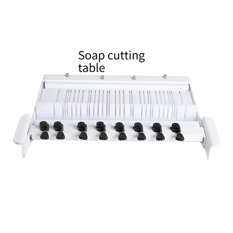 Soap Cutter Wire Multi String Slicer Adjustable Loaf Cutting Tool for Cold Process Soap Making with Wooden Base Board Homemade