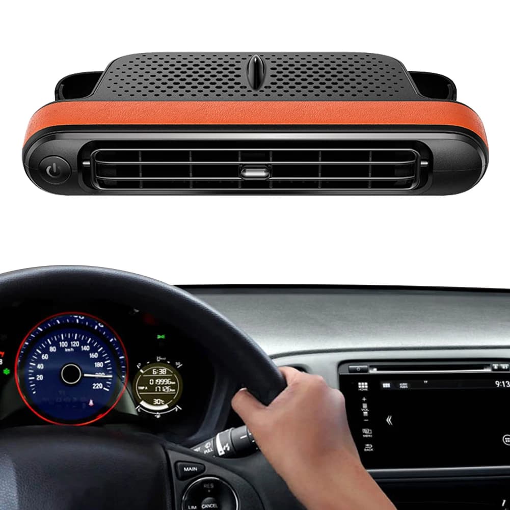 USB Car Cooling Fan for Backseat 3 Speeds Portable Car Seat Headrest Fan 5V/2A Electric Car Seat Fan for RVs Sedans