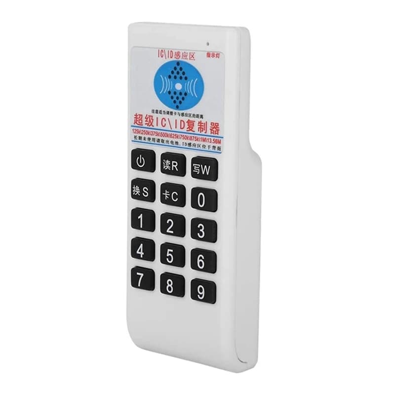 Lettore e Scrittore di Carte RFID NFC IC + 5 Portachiavi UID 125Khz-13.56MHZ Duplicatore Lettore di Carte Intelligenti RFID Duplicatore IC ID