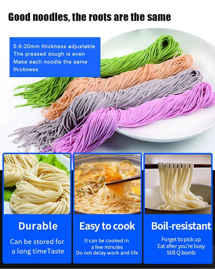 Commercial Stainless Steel Noodle Making Machine Electric Noodle Pasta Makerlasagne Spaghetti Maker Machine