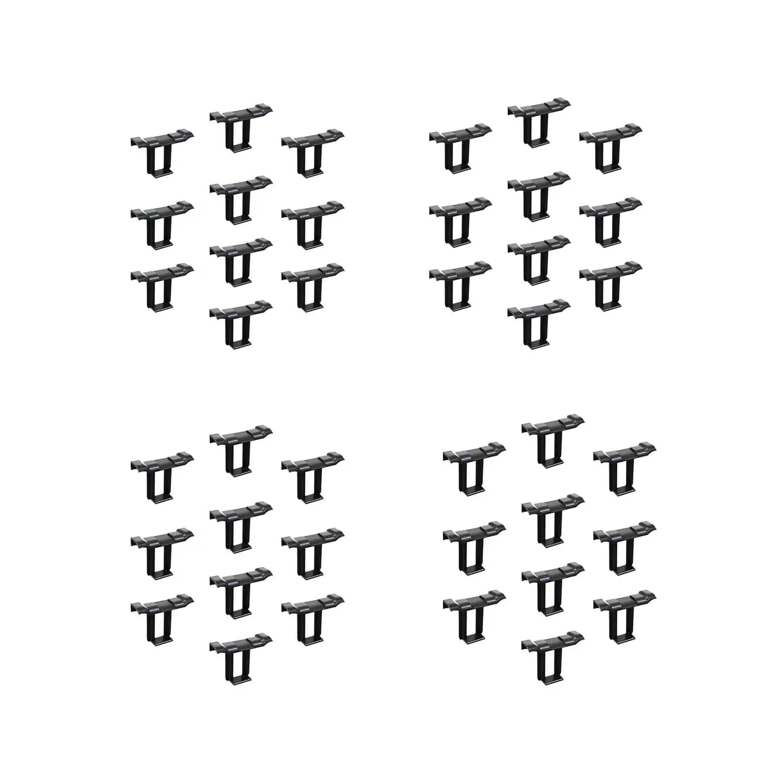 10x Clip di scarico dell'acqua del pannello solare modulo fotovoltaico manutenzione del tetto Clip di pulizia del telaio del pannello solare morsetto di fango con Clip fotovoltaica