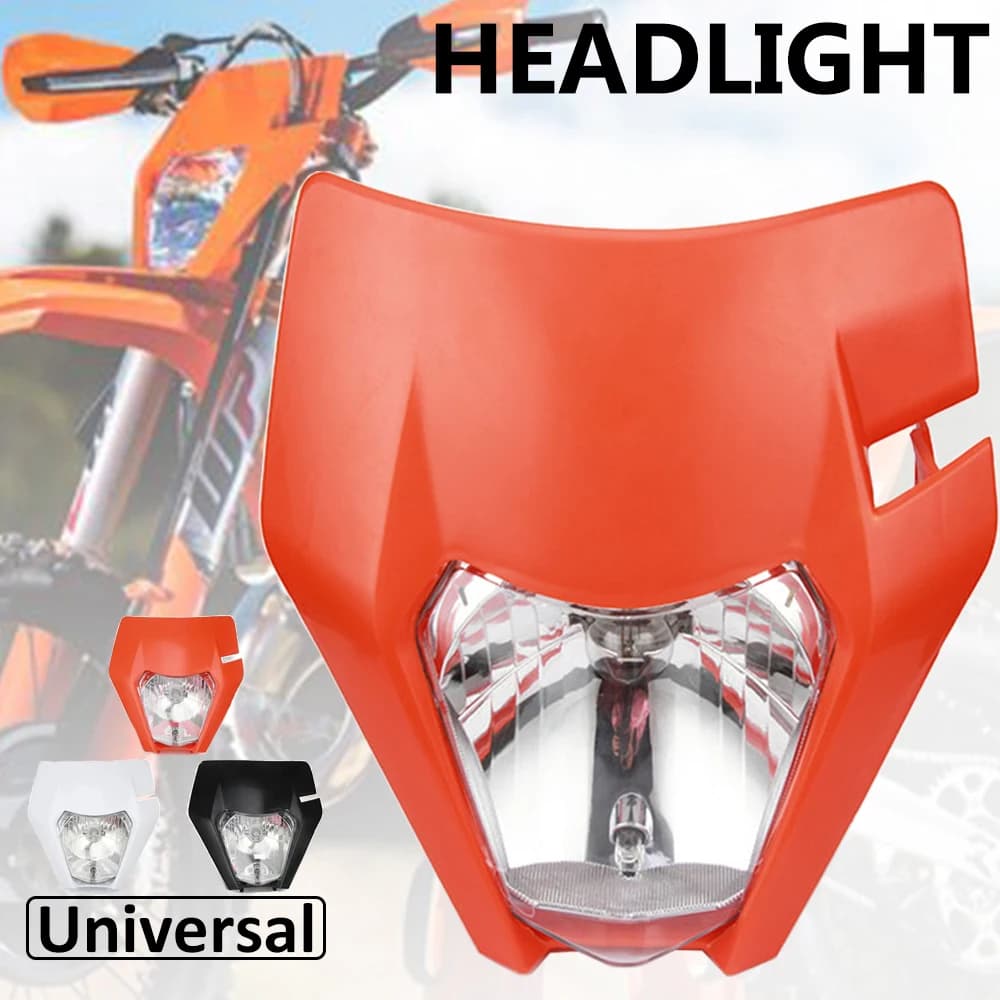 Faro Anteriore per Moto KTM EXC EXCF XC XCF XCW XCFW SXF SXS SMR 125 250 300 350 450 500 505 520 530