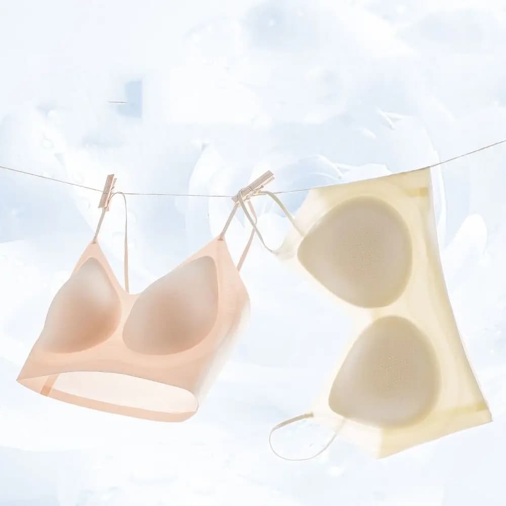 Reggiseno regolabile anti-cedimento con reggiseno a V profondo senza fili semplice antiurto per regali di reggiseno senza cuciture per lingerie da donna