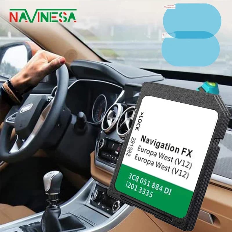 8 GB FX V12 West Europe SAT NAV Navigazione GPS Scheda mappa SD RNS 310 Software di aggiornamento del sistema per VW
