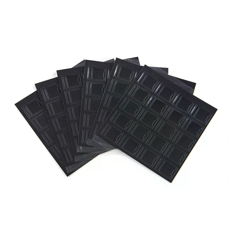 Set da 120 Pezzi di Pellicole Nere per Switch MX per Tastiera Meccanica, Pellicola per Riparazione MDI Shaft