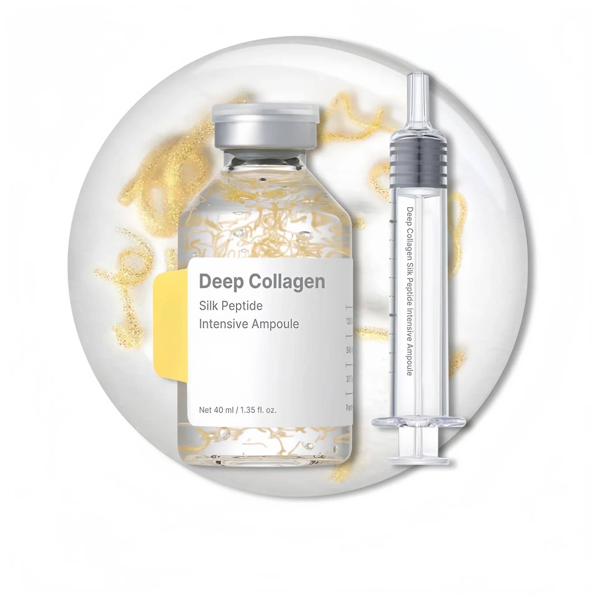 Polypeptide Ampolla with Collagen Essence and Silk 30g, Collagen and Silk Deep Ampoules