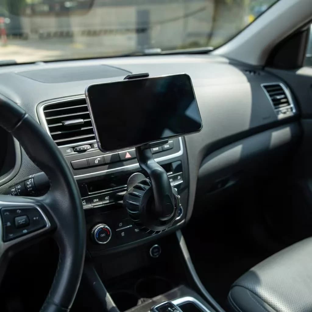 Supporto per Telefono Auto Girevole a 360 Gradi con Clip Magnetica Multifunzionale per Bocchetta dell'Aria