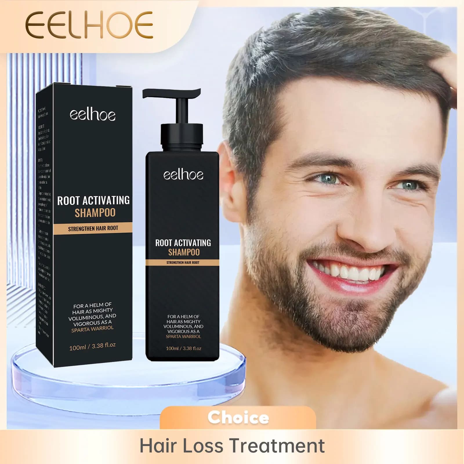 Shampoo for Hair Loss Treatment Promotes Growth Strengthen Hair Roots Hair Repair Anti Thickness Hydrating Thickness Hair Care