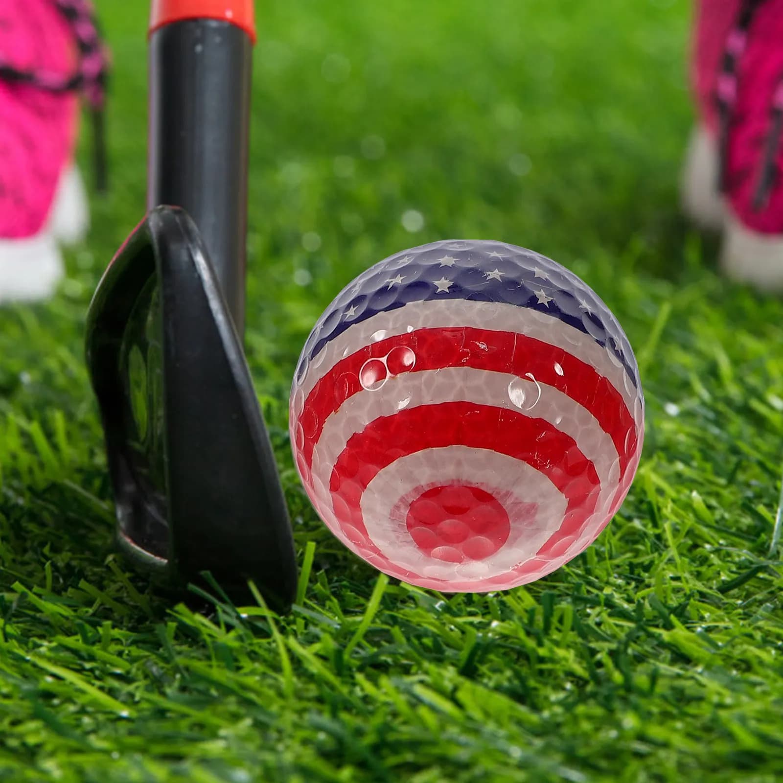 3 palline da allenamento resistenti e leggere, a 2 strati, per allenamento sportivo a lunga distanza, per principianti, golf, tennis, riscaldamento
