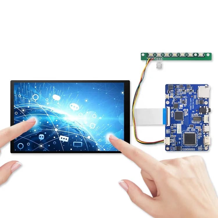 7 Inch Display Mipi Tft Lcd Advertising Panel Type-C Controller Main Board Touch Panel Screen for Raspberry Pi Fhd 1920*1200