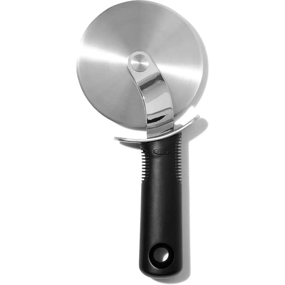 Large 4-Inch Pizza Wheel and Cutter for Perfect Slices