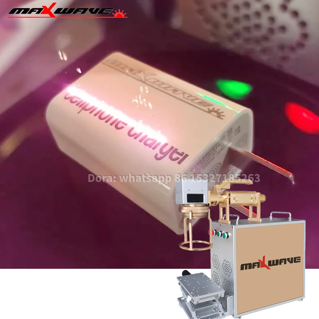 Macchina per marcatura laser in metallo 30W 50W Macchina per marcatura portatile per incisore portatile utensili manuali gravador laser