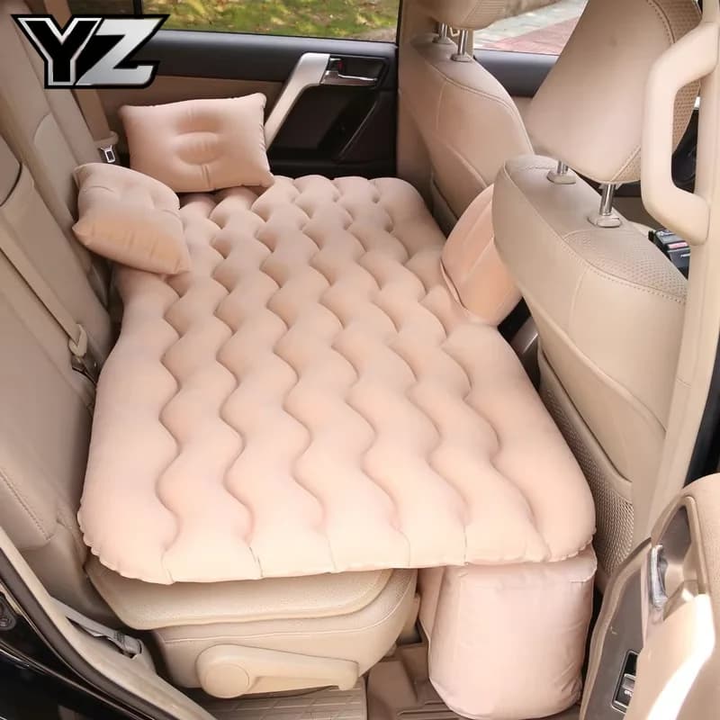Car Air Inflatable Travel Mattress Bed Universal for Back Seat Multi functional Sofa Pillow Outdoor Camping Mat Cushion