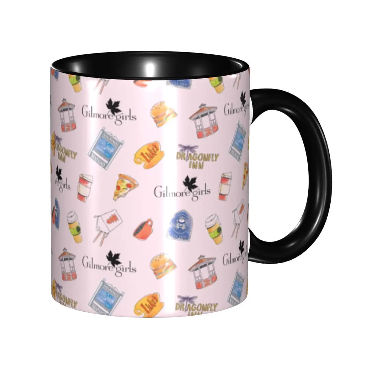 Tazze in Ceramica Personalizzate Ispirate a Gilmore Girls, Regalo Creativo per Amanti dei Film e Serie TV