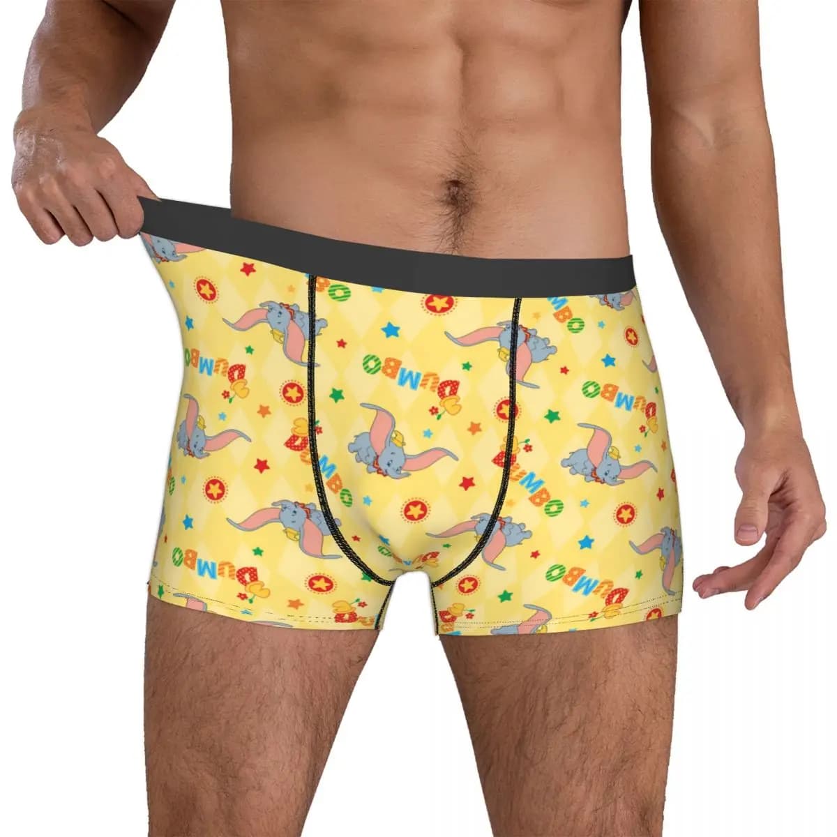 Intimo personalizzato D-Dumboes da uomo, boxer traspiranti, slip morbidi per uomo