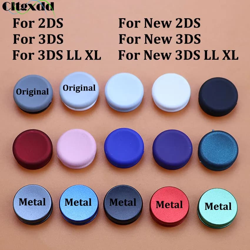 1 pz Per Il Nuovo 3DS XL LL Controller Analogico Stick Copertura 3D Joystick Cap Per 2DS 3DS 3DSLL 3DSXL Thumbstick Cerchio Pad pulsante