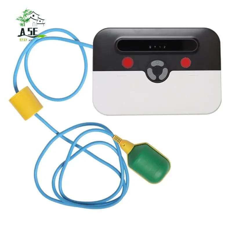 A05E-Smart Allarme WiFi per Livello dell'Acqua con Avvisi Tramite App Mobile, Allarme Pompa di Drenaggio, Sensore Livello Acqua, LED Stroboscopico, Spina EU
