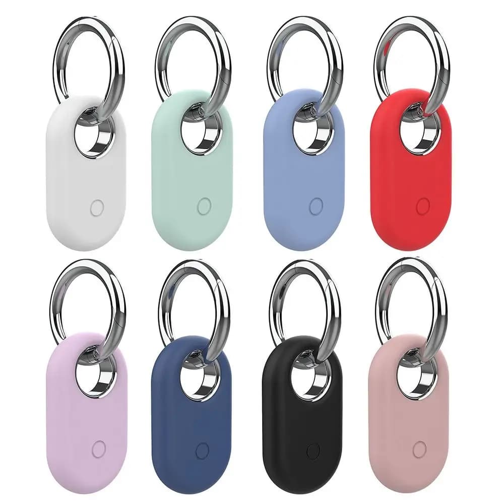 Custodia protettiva in silicone morbido per SmartTag 2 Custodia protettiva portatile per Samsung Galaxy SmartTag2 Smart Tag 2