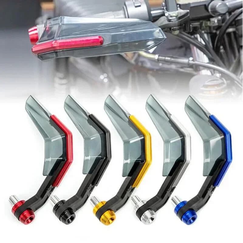 Protezioni per le mani del motociclo protezione per il vento protezioni per le mani in lega di alluminio barra per spazzole protezione per il vento coperture universali per impugnatura del motociclo