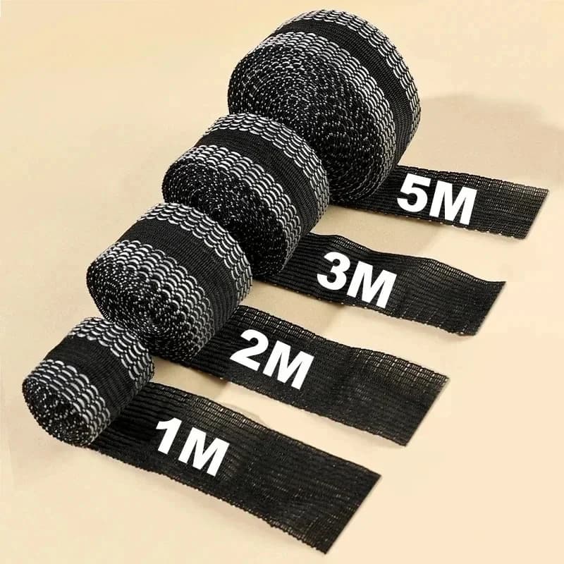1/2/3/5M Nastro magico per cucire Strisce Pantaloni autoadesivi Pasta Pantaloni Bordo accorciare Riparazione Jean Abbigliamento Accessori per cucire fai da te