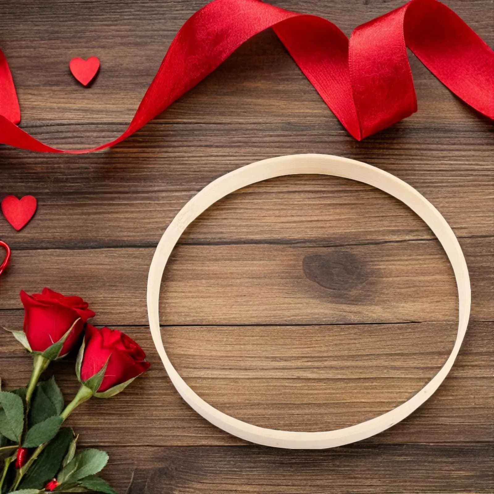 6 PCS Hoops for Wedding Macrame Decor Wreath Bamboo Circles Craft Rings Crafts Wall Hanging Floral DIY Dream Catcher Wood