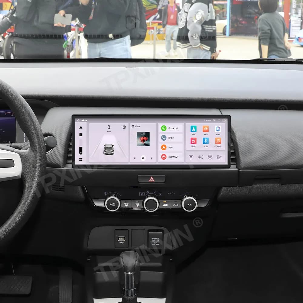 Car Accessories Radio For Honda Fit 2019-2025 Android Auto GPS Navigation Multimedia Stereo Receiver Head Unit Offline Maps