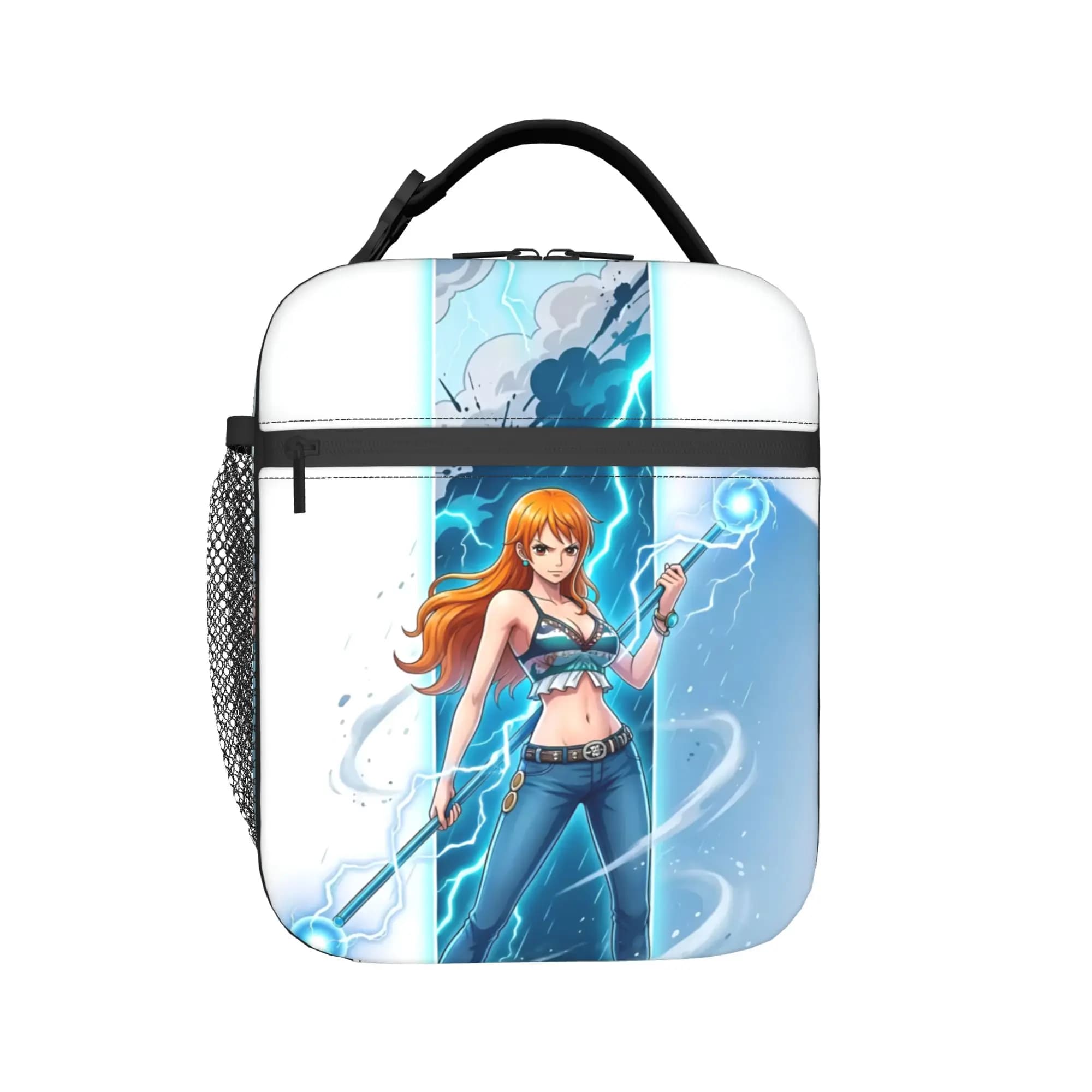Custom One P-Pieces Namis Insulated Lunch Bags for School Office Classic Anime Resuable Thermal Cooler Lunch Box
