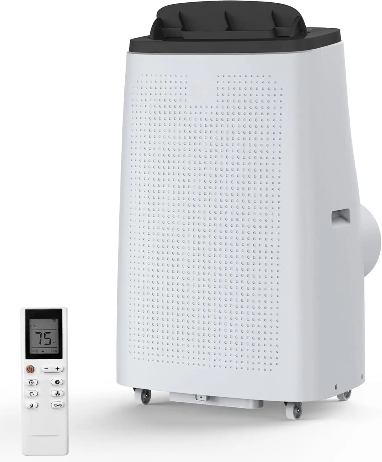 14,000 Portable BTU Air Conditioner - 3-IN-1 Dehumidifier & Fan Cools Rooms Up to 600-750 Sq.Ft, With Remote Control Window Installation KIt for Bedroom